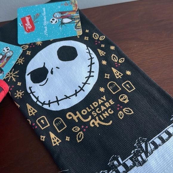 Disney The Nightmare Before Christmas kitchen towels and mitts - Picture 3 of 7
